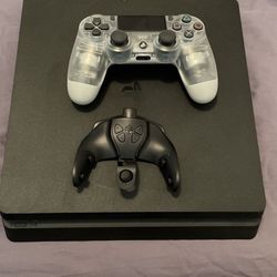 PS4 Slim Playstation 4 Slim  (Works perfect) Comes With Controller/headset/strikepack If Needed