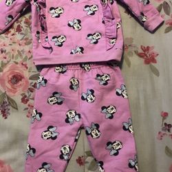 Minnie Mouse Sweat Pants Set
