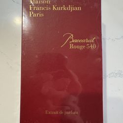 Baccarat Rouge 540 Extract De Parfum 2.4 Oz Sealed In Box