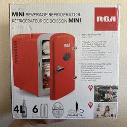 RCA Red Mini Fridge 
