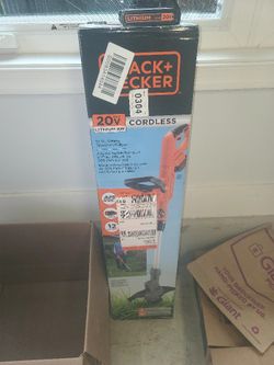 Black & Decker String Trimmer, Edger, Weed Eater NEW