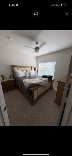 King size bed set