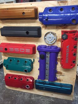 Powder coating and ceramic coating