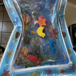 Tummy Time Inflatable Water Mat For Infant And Toddlers 