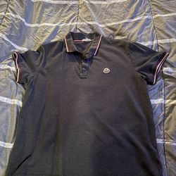 Gray Moncler Collar Shirt Medium 