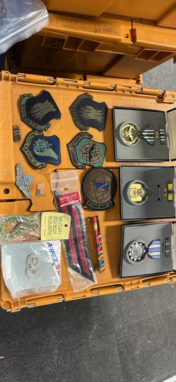 Military Medals And Patches