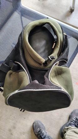 WOYYHO Pet Dog Carrier Backpack, Ventilated Mesh Small Dog Front Backpack
Breathable Puppy Back Pack, with Safety Belt, Storage Pockets, for Travel Hi