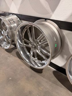 22s staggered wheels tires new 5x5