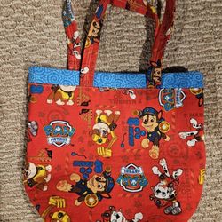 Handmade Paw Patrol Bag