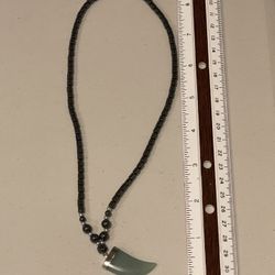 Hematite necklace