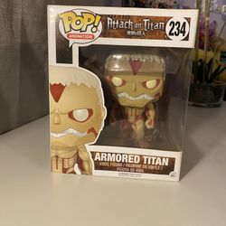 Funko POP Anime Attack on Titan Armored Titan 6" Action Figure