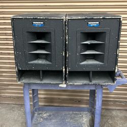 Two Mackie Active Powered Subwoofers SWA1501’s