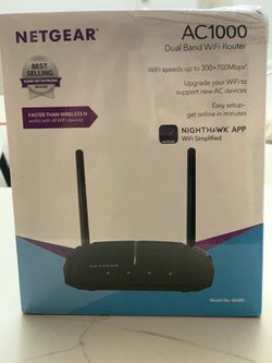 NETGEAR AC1000 DUAL BAND WIFI ROUTER