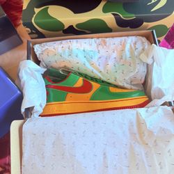 Lil Yachty x Nike Air Force 1 “Lucky Green” Size 5