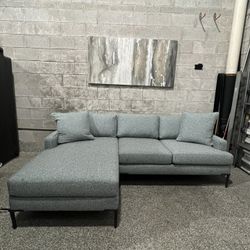 Teal Small Sectional 