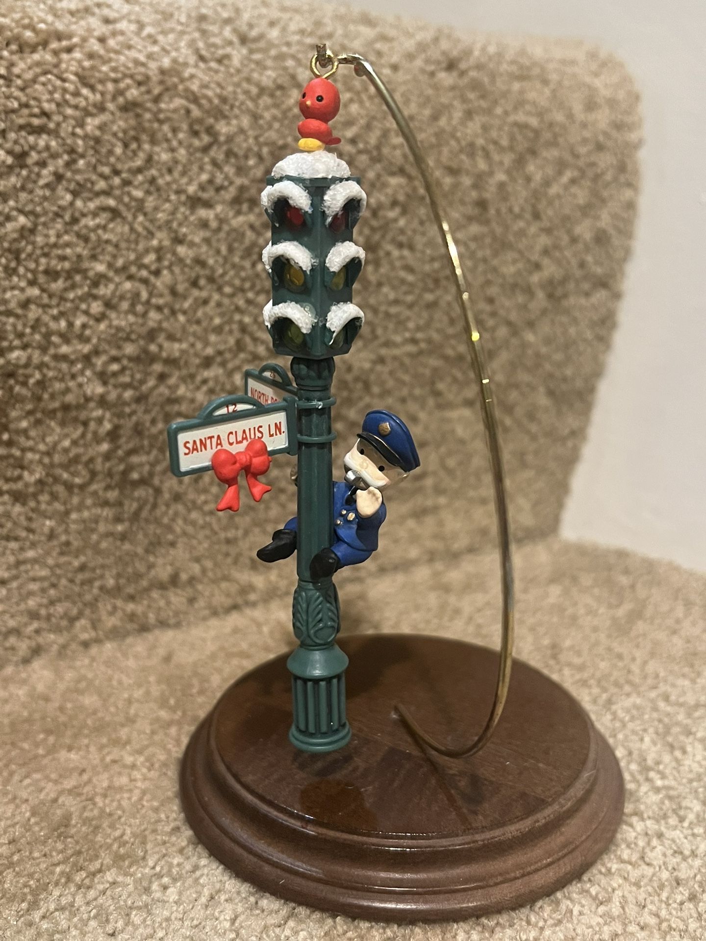 1992 Enesco "It's A Go For Christmas" Ornament 