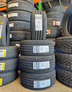 235/40R18 Kumho Majesty new tires installed and balanced