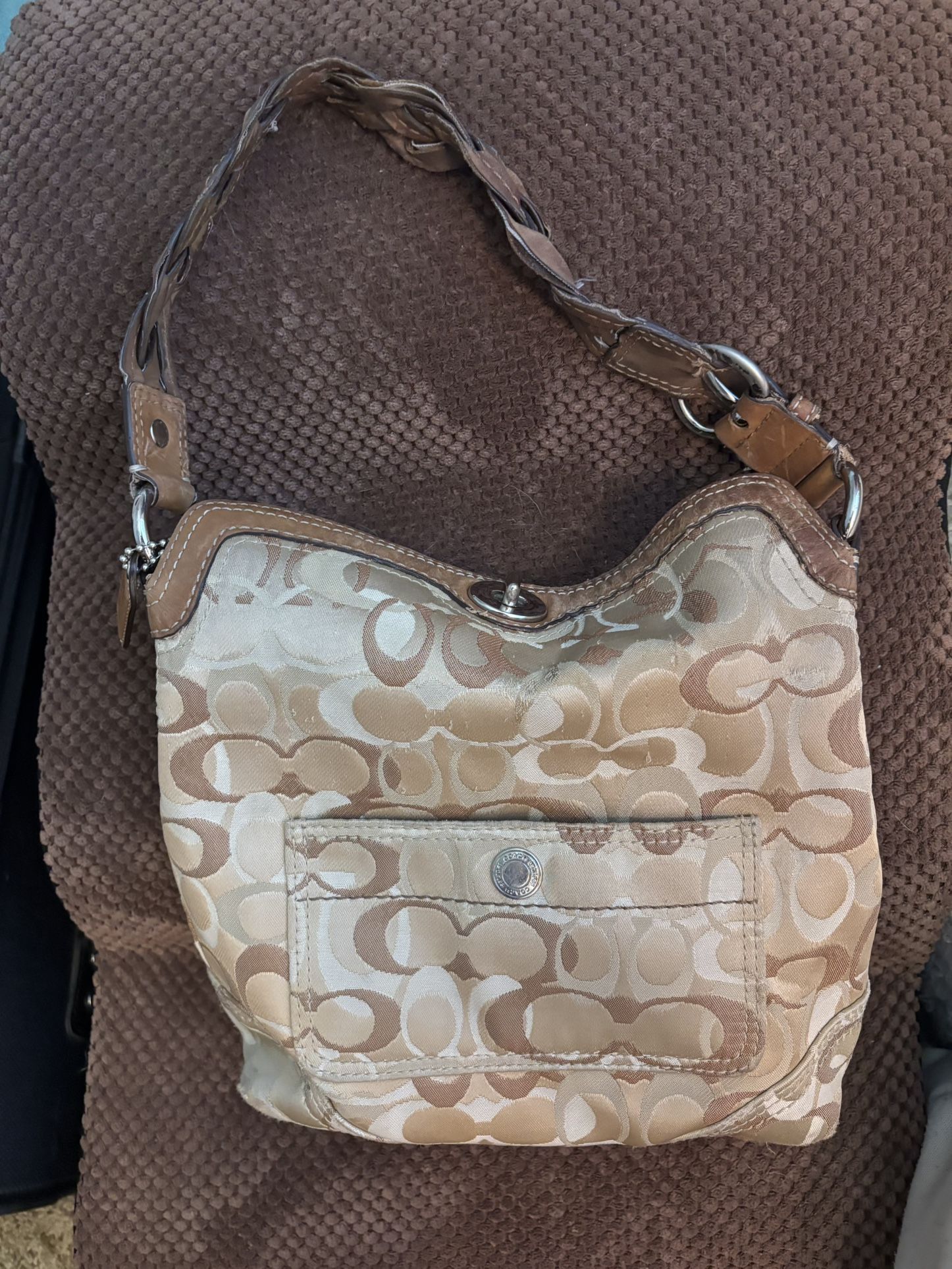 Coach Purse And Matching Wallet
