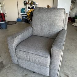 Grey Recliner 