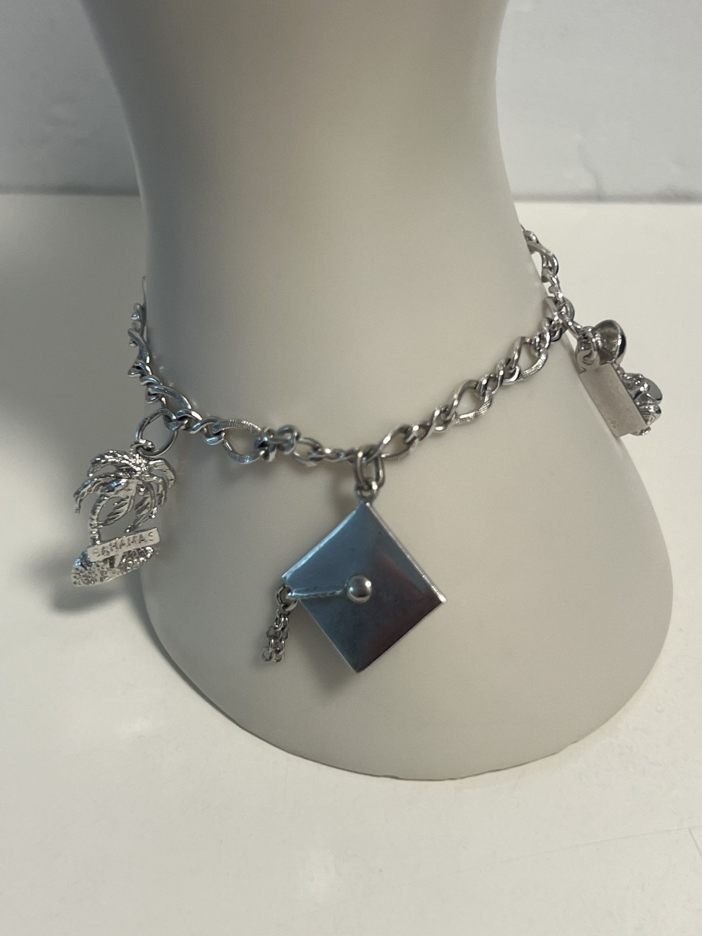 Sterling Silver Charm Bracelet