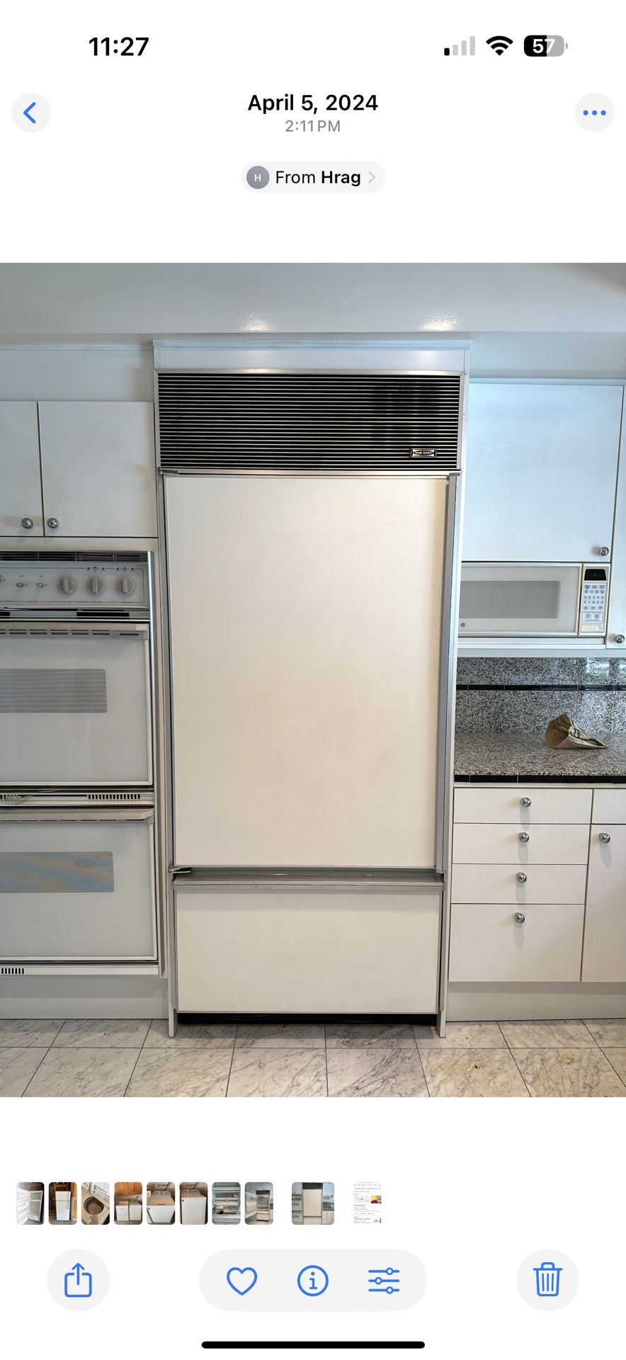 Sub Zero Fridge And Freezer (3999 Or Best Offer)
