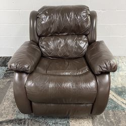 Recliner Free Delivery Leather Rocking Chair