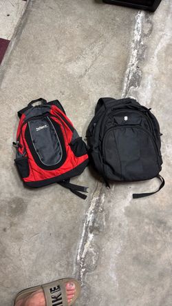 Backpacks $5 each Victorianox is new