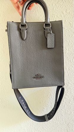 Coach Dempsey Tote 22 in Pebble Leather
