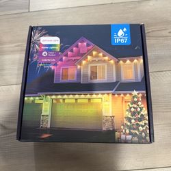 💡Brand new 100FT Permanent Outdoor Lights,RGB+IC Eaves Lights with App & Remote Control