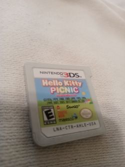 Nintendo 3ds hello kitty picnic