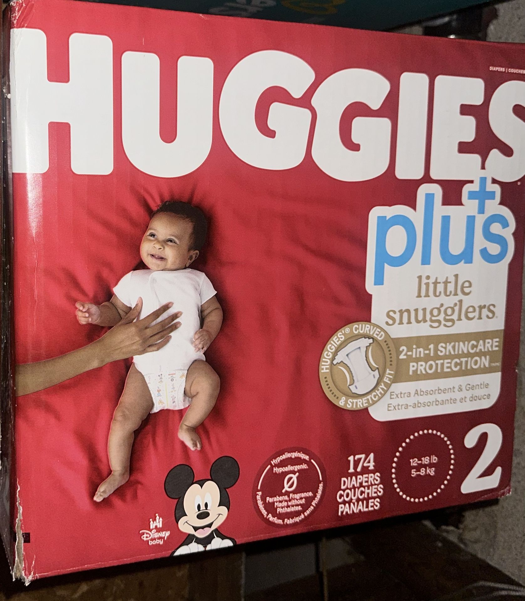 Huggies Little Smugglers Diapers Size 2 (174pcs.)
