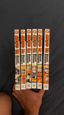 Naruto manga 10-15