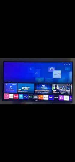 LG 75” TV. Like new.