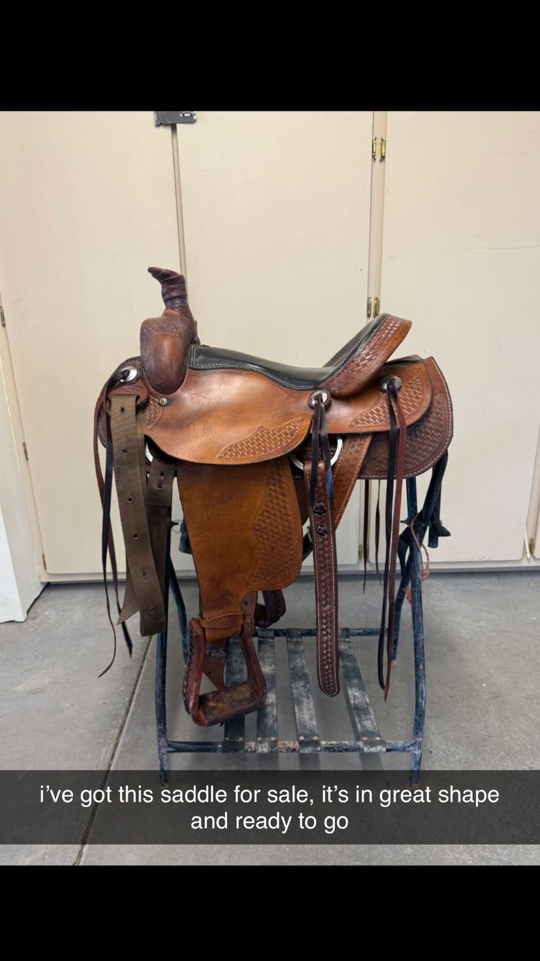 Dakota 15 inch saddle