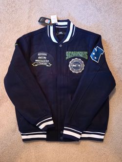 Seattle Seahawks NFL Varsity Jacket size Large men