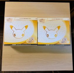 pokemon 30th anniversary celebration Elite Trainer Box ETB
