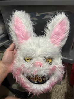 Scary Bloody Bunny Mask