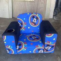 Mickey Mouse Kids Couch With Cupholder