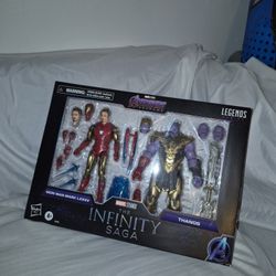 Avengers Infinity Saga Iron Man Thanos Dual Pack