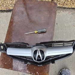2007 2008 Acura Tl Front Grille With Symbol