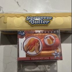 Hotdog Squishy Butter Squishy 