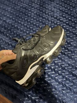 Nike Air VaporMax Plus "Overbranding" Black White sz 8.5