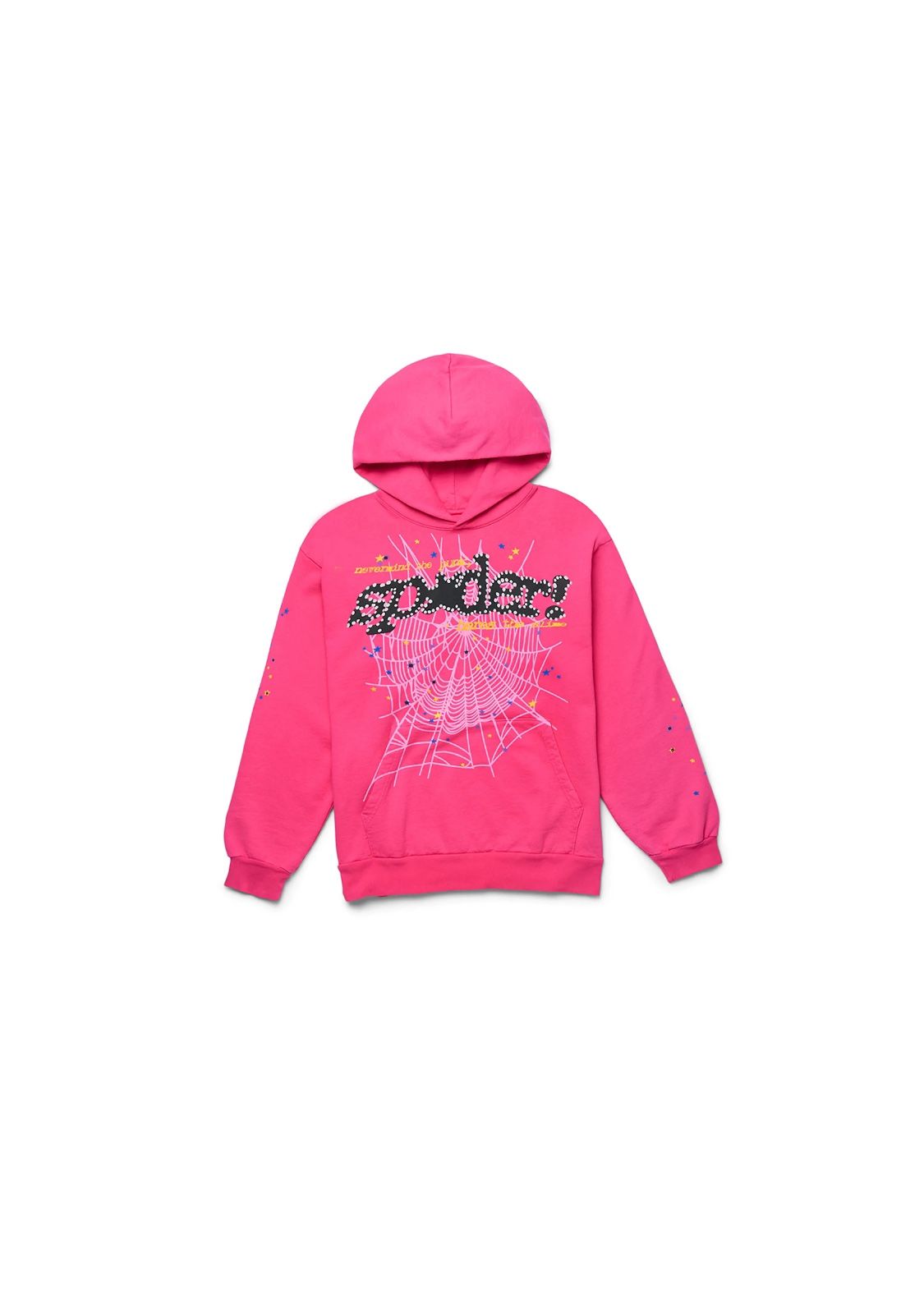 Sp5der Pink Hoodie