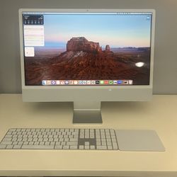 Apple iMac 24" (M1, 2021) – 16GB RAM + Magic Trackpad – Excellent Condition