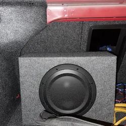   Pioneer - 10" Active Sealed subwoofer w/built-in amplifier - Black  TS-WX1210A