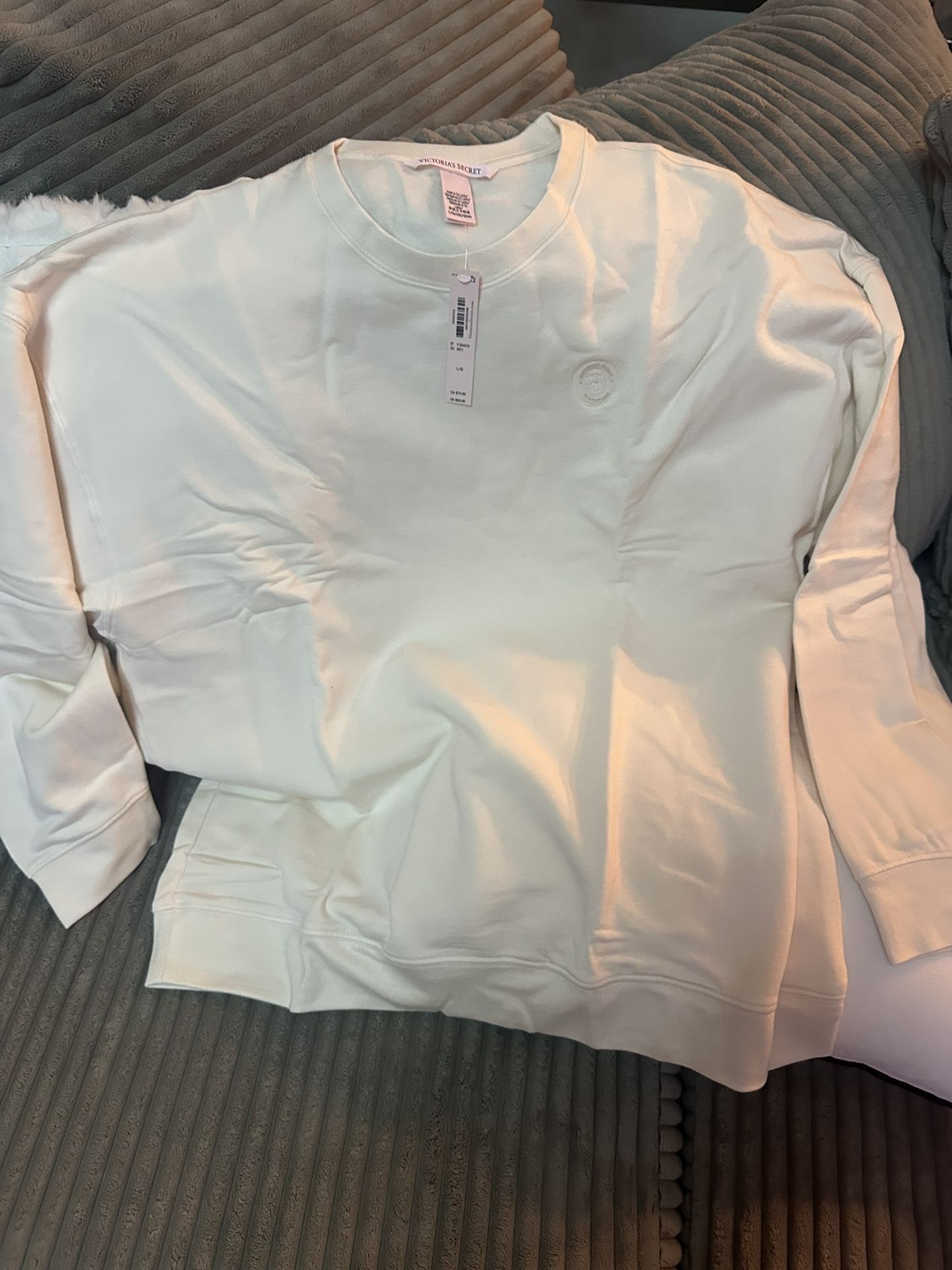 Victoria’s Secret Brushed Modal Fleece Crewneck (VERY soft)