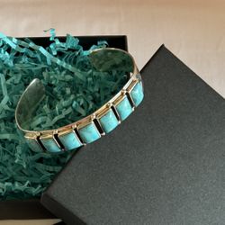 Genuine Turquoise Cuff 
