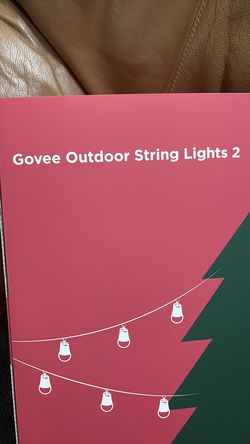 Govee Smart Outdoor String Lights 2, 96ft RGBW, H7038 NEW