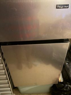 Magic Chef Stainless Steel Mini Refrigerator