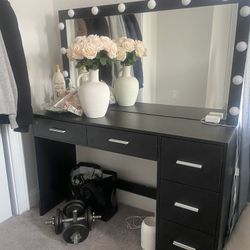 Black vanity 
